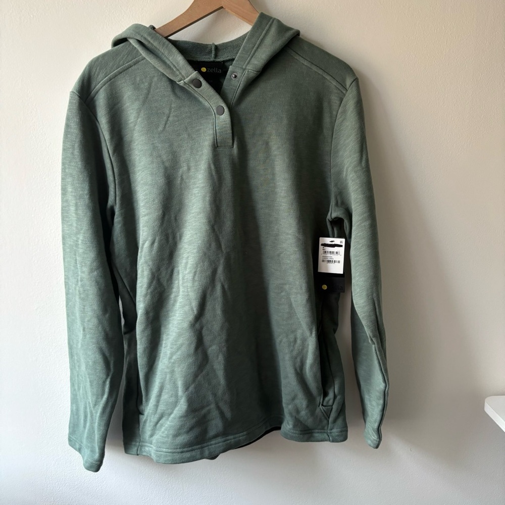 Zella Everyday Hoodie in Green Tree‎ NWT Sz M